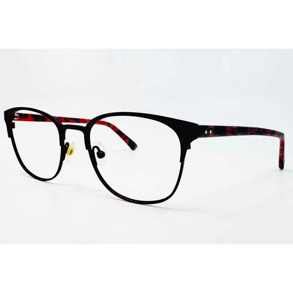 C&K New York Eyeglasses Women Black Tortoise OT 353 50-18-149